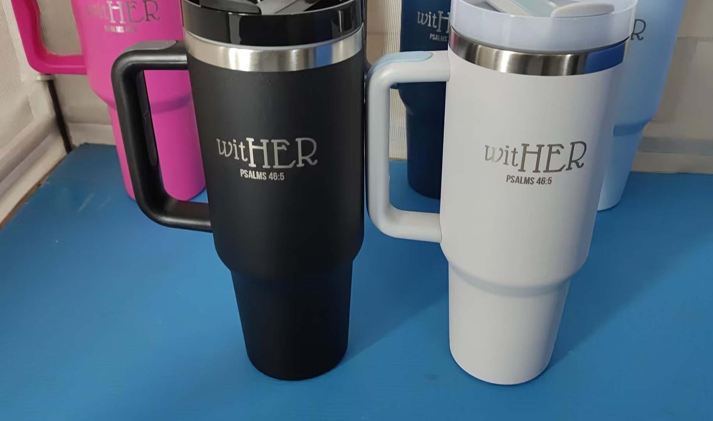 WitHER 40oz Tumbler